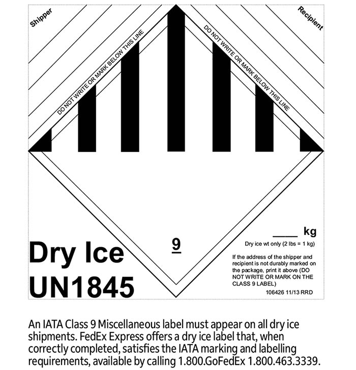 34-dry-ice-shipping-label-labels-2021